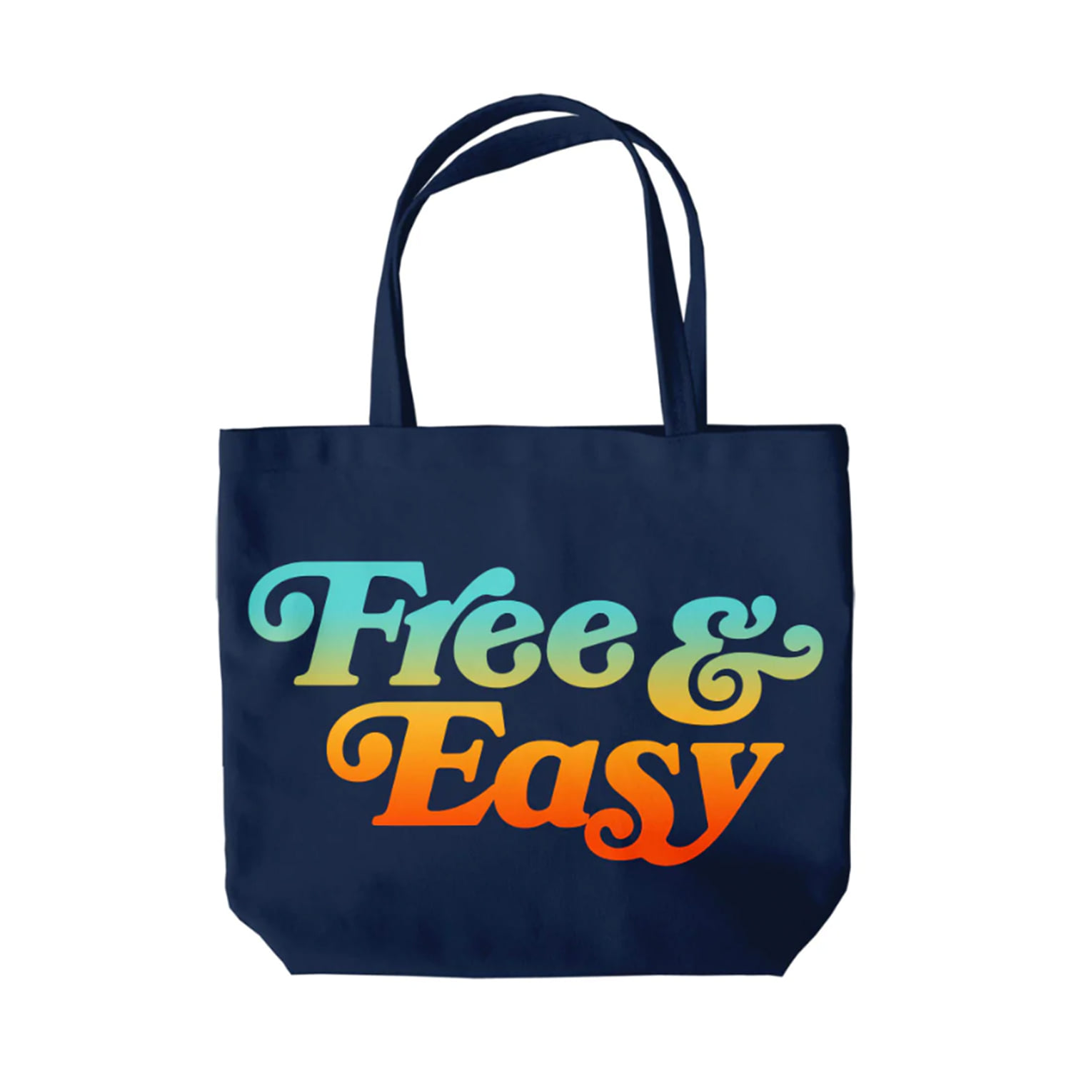 Free &amp; Easy Don&#039;t Trip Tote Bag &quot;NAVY&quot;